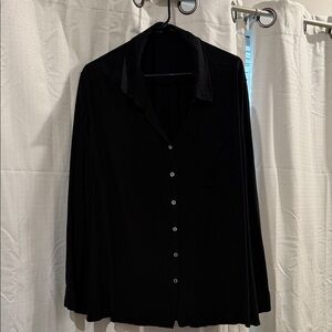 Jane and Delancey Black Blouse
